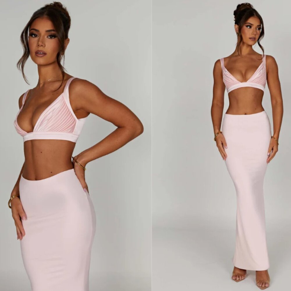 Babyboo Fashion Loren Blush Pink Two Piece Set NWT
